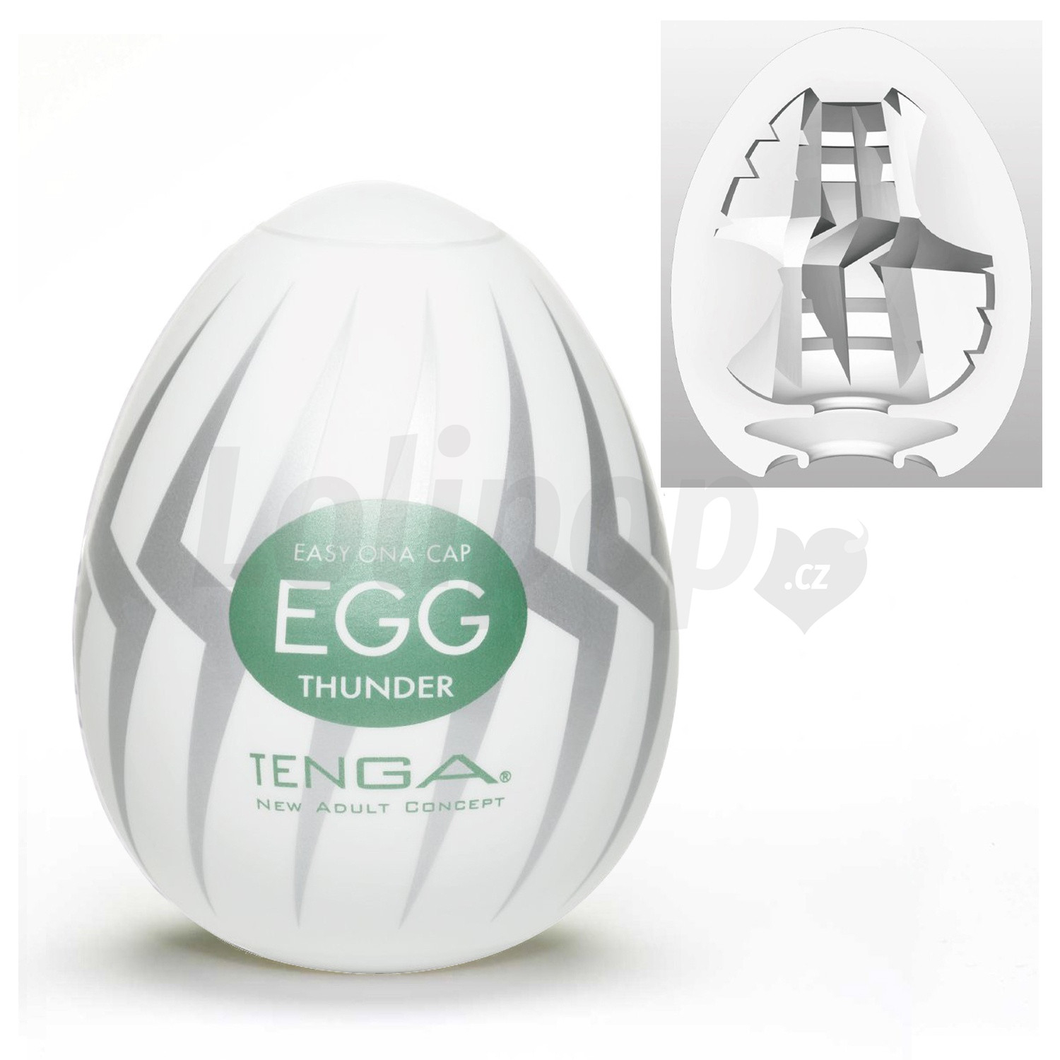 Masturbátor TENGA Egg THUNDER
