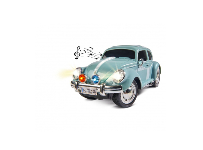 CARSON MODEL SPORT RC remote control car VW Beetle 1:14, 2.4 GHz 4CH, LED, sound effects, 100% RTR