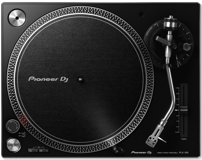 Pioneer DJ PLX-500-K Giradischi Nero