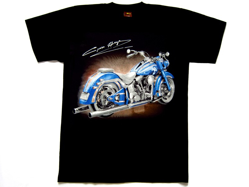 Univerzális motoros póló Kék motor Méret: L