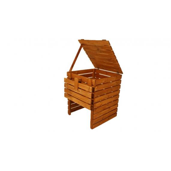 Záhradný drevený komposter, 600l