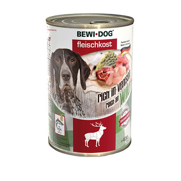 New BEWI DOG konzerv – Wild, 400g