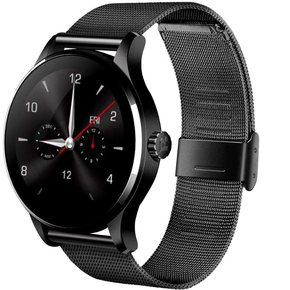 Smart Hodinky Watchking K88H Čierne | Fitness Inteligentné Smart Watch Elegantné | Volanie a Meranie Tepu | Dotykové