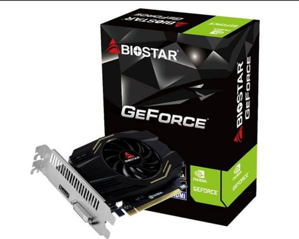 Biostar Grafikkarte NVidia GT1030, 4GB/64bit, DDR4, DVI, HDMI, Pcl-e 3.0