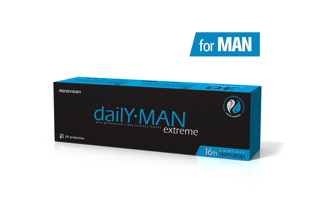 Homem diário Extreme™ - 30 lentes