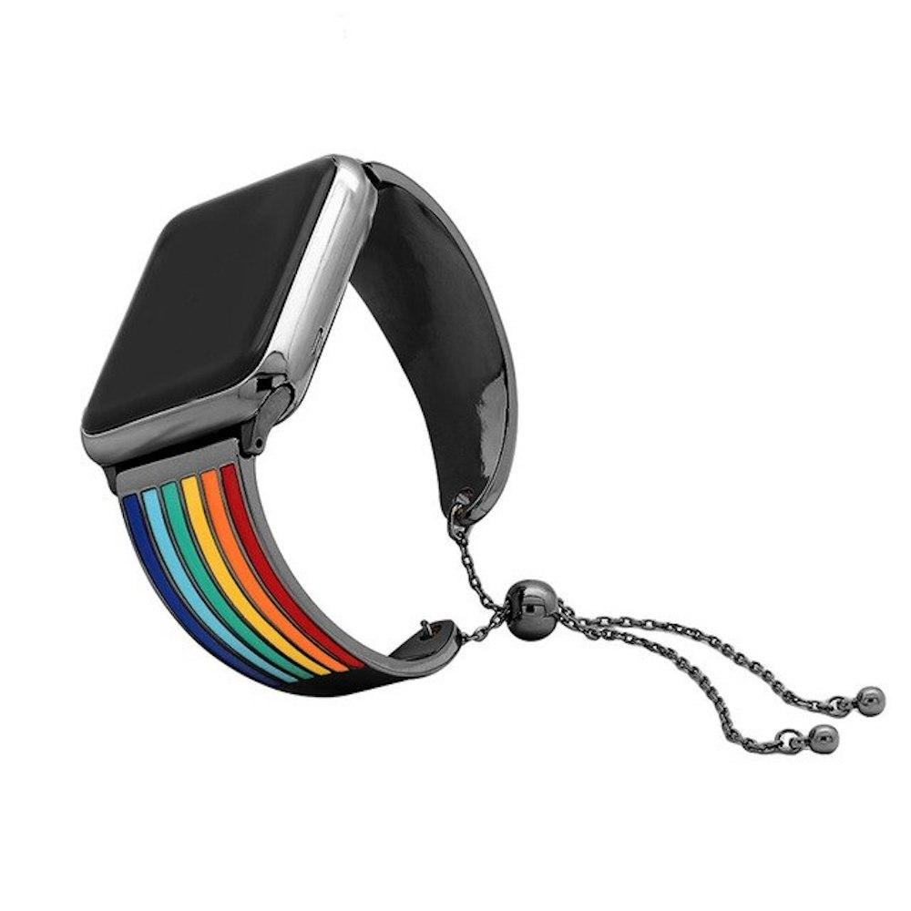 Innocent Rainbow Bracelet for Apple Watch Band 42/44/45/49mm - Black