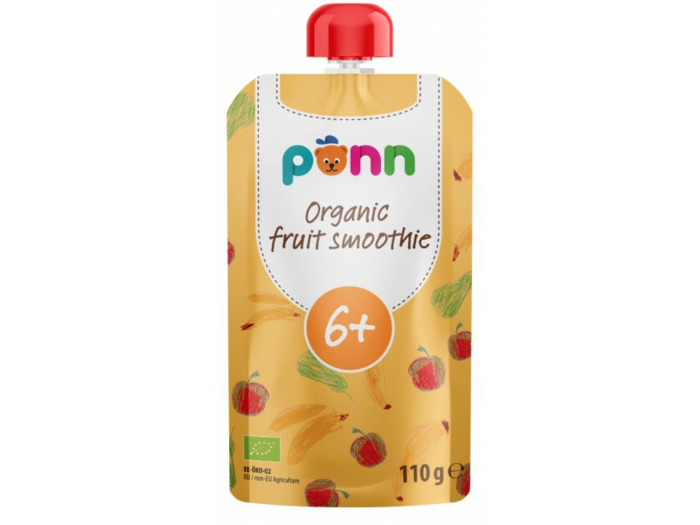 SALVEST Ponn BIO Ovocné smoothie s ananasem (110 g)