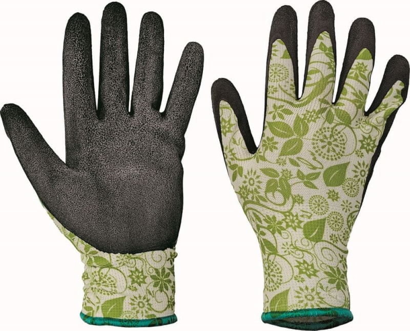 PINTAIL Pracovné rukavice zelené - Veľkosť 7
