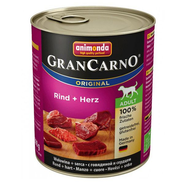 Animonda GranCarno Original Adult Beef and heart- 800g