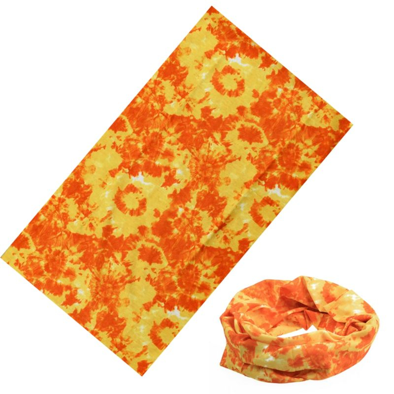 Pañuelo multifuncional Batik Naranja 40x22cm