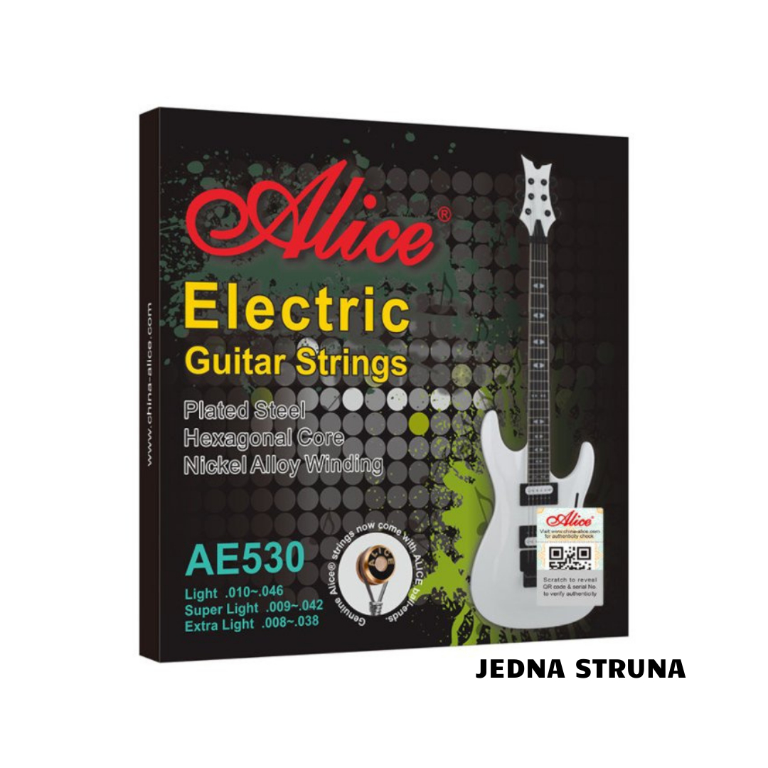 Corda de guitarra elétrica Alice AE530-L-4