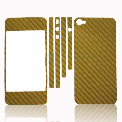 iCoverCarbon iPhone 4/4S - gold