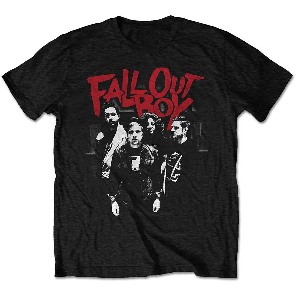 T-shirt Fall Out Boy Punk Scratch