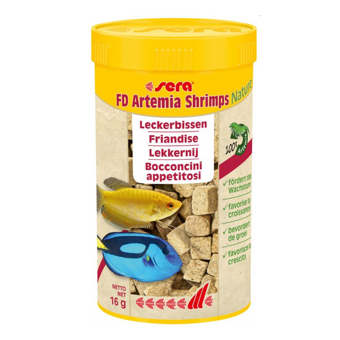 sera FD Artemia Shrimps Nature healthy 250 ml