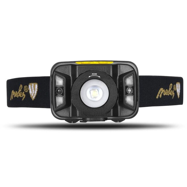 LED rechargeable headlamp 5W, 260lm, IPX3, black/yellow | NEDES
