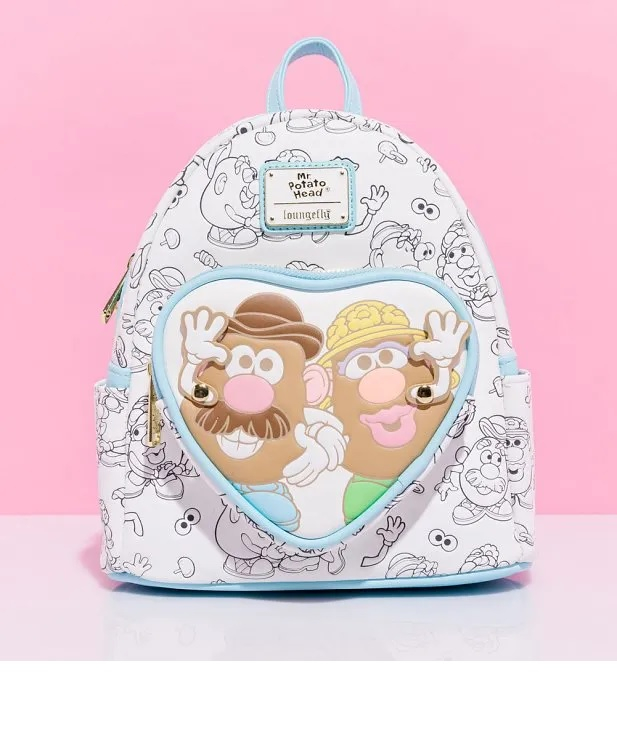 Mini backpack Loungefly Hasbro Mr. Potato and Mrs. Potato