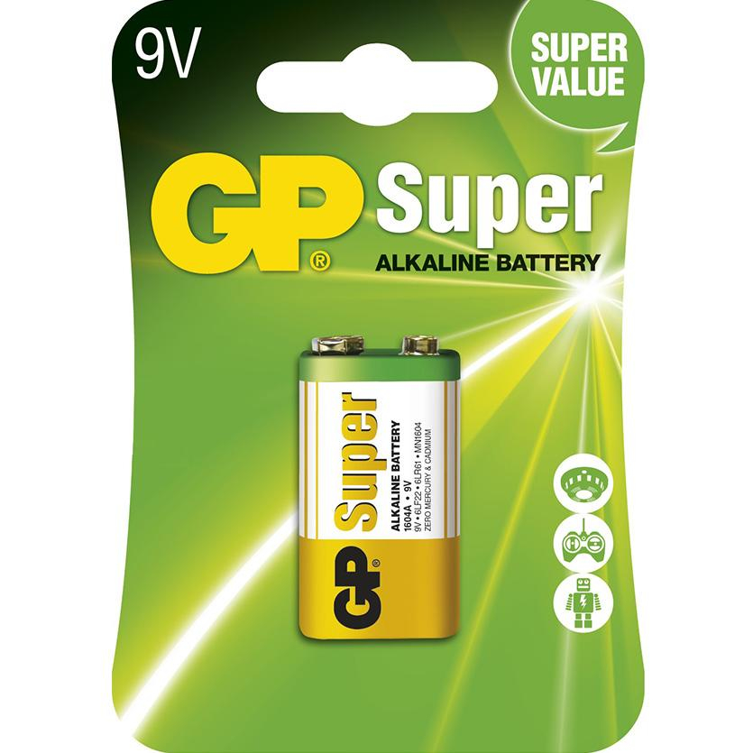 GP Super batéria 6LF22 9V 1BL