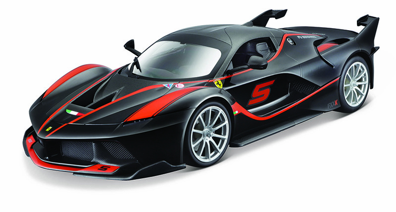 - Bburago 1:18 Ferrari TOP FXX K Black
