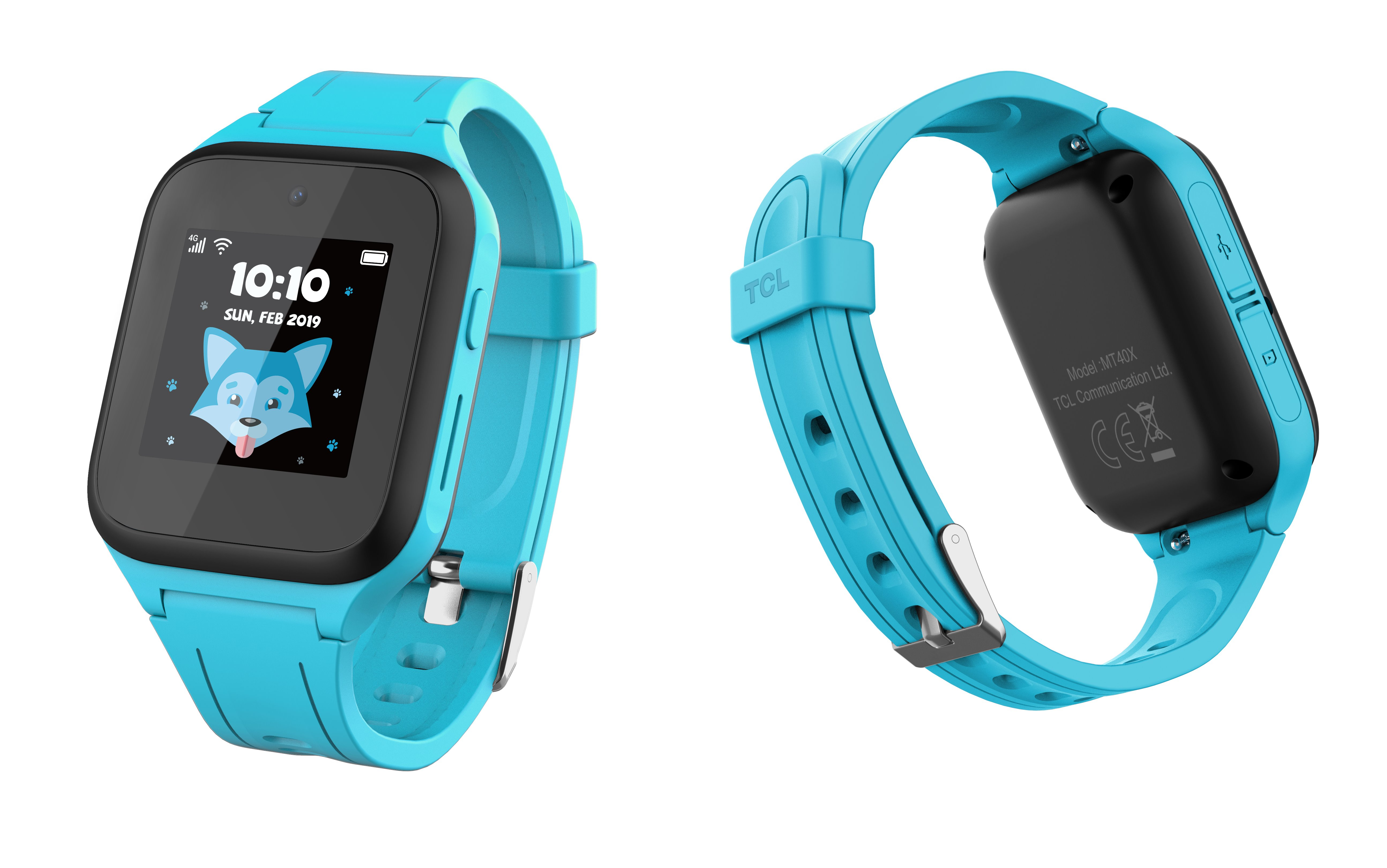 Detské smart hodinky TCL Movetime Family Watch 40, modrá