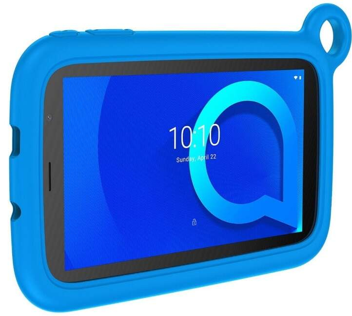 Tabletă Alcatel 1T 7 (2023) Kids tabletă neagră + husă albastră