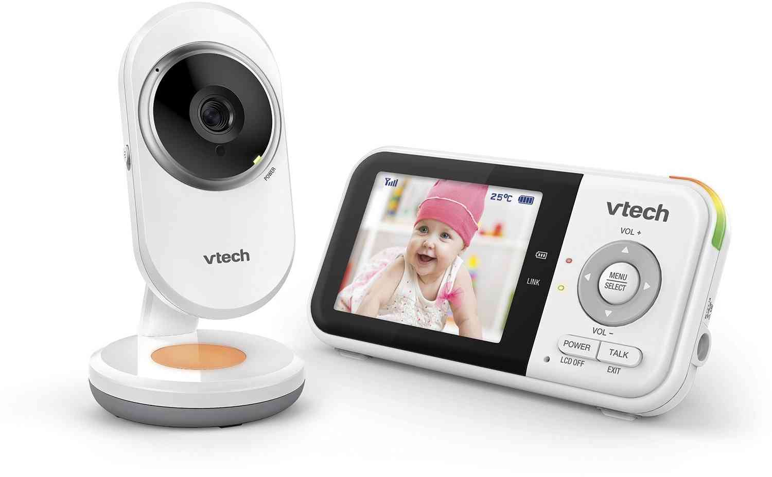 VTECH VM3254, Kinder Videobabyphone mit Farbdisplay 2,8"