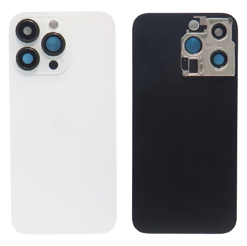 Sklo zadního krytu Apple iPhone 13 Pro + sklo fotoaparátu - stříbrná barva