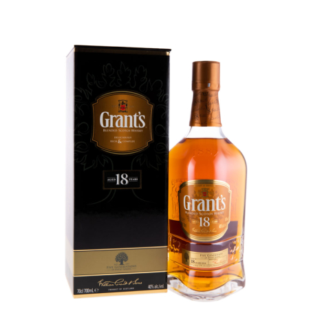 Whisky Grant's 18 Anos, 40%, 0,7 l...