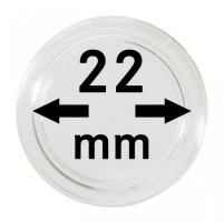 Lindner Kryty na mince 22 mm