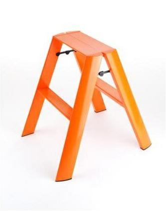 Step stool/small, orange - Lucano