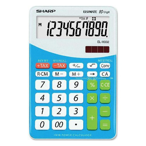 Asztali számológép sharp el-m332b-bl