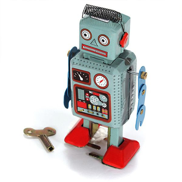 Mechanická hračka na klíč - Robot