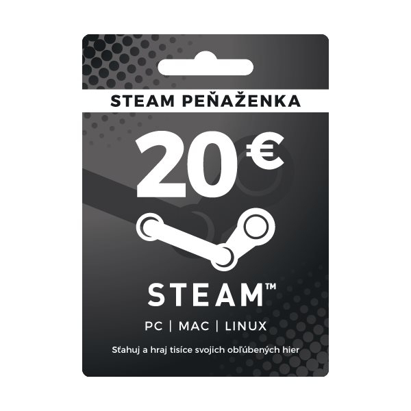 Valve Steam Gift Card 20 €