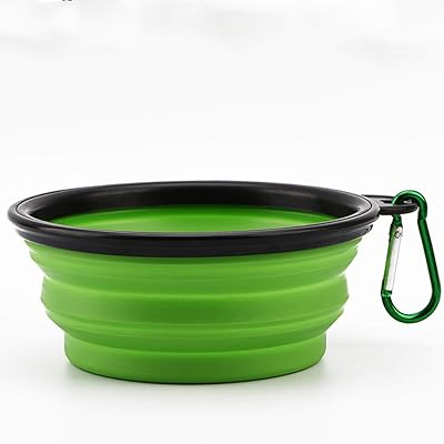 Portable folding bowl for dogs