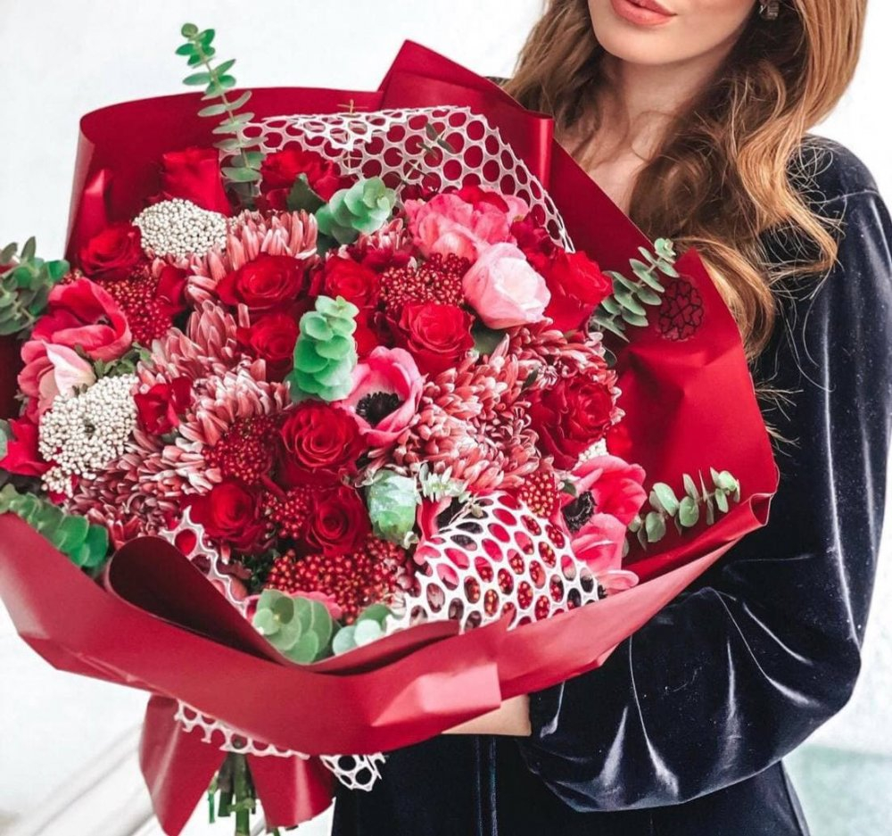 Romantic bouquet of love S