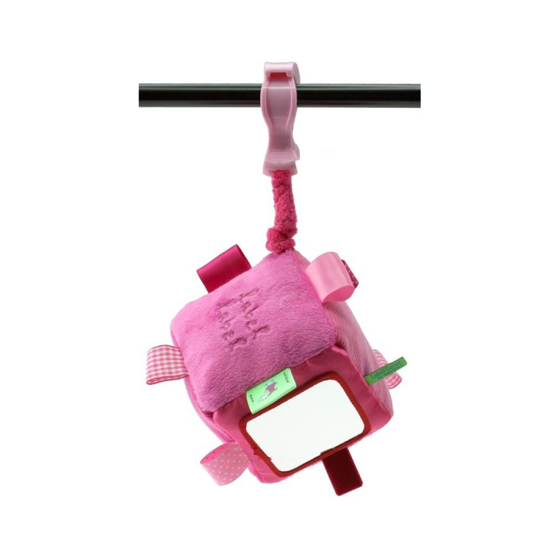 LABEL-LABEL - Cube with whistle, pink