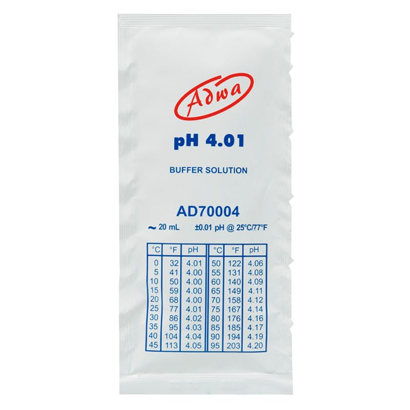 Kalibračný roztok pH 4,01 - vrecko 20 ml