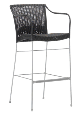 Pluto barstol är en elegant stol ur Sika Designs Avantgarde kollektion. Pluto är tillverkad i sika-fiber vilket innebär att möbeln är helt underhållsfri, stolen går även utmärkt att stapla på varandra. Stolsdyna ingår ej.