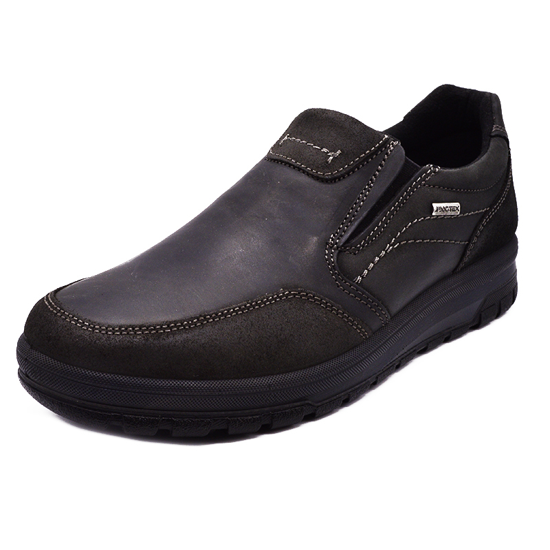 Men's leather loafers IMAC I2417-61 ALL YEAR
