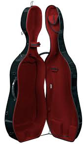 GEWA Cases Cello case Idea Evolution 4.9 Highgloss Black/red