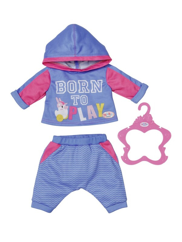 ZAPF - BABY born Tracksuit, Mix of Products, 43 cm