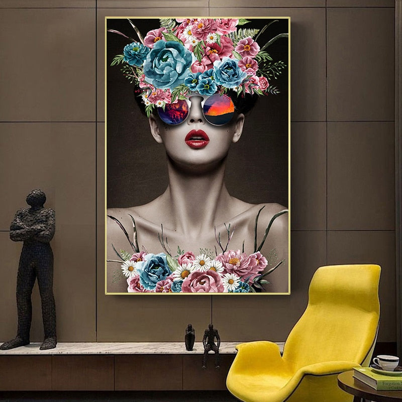 Női festmény | Hera Design, 100x150cm