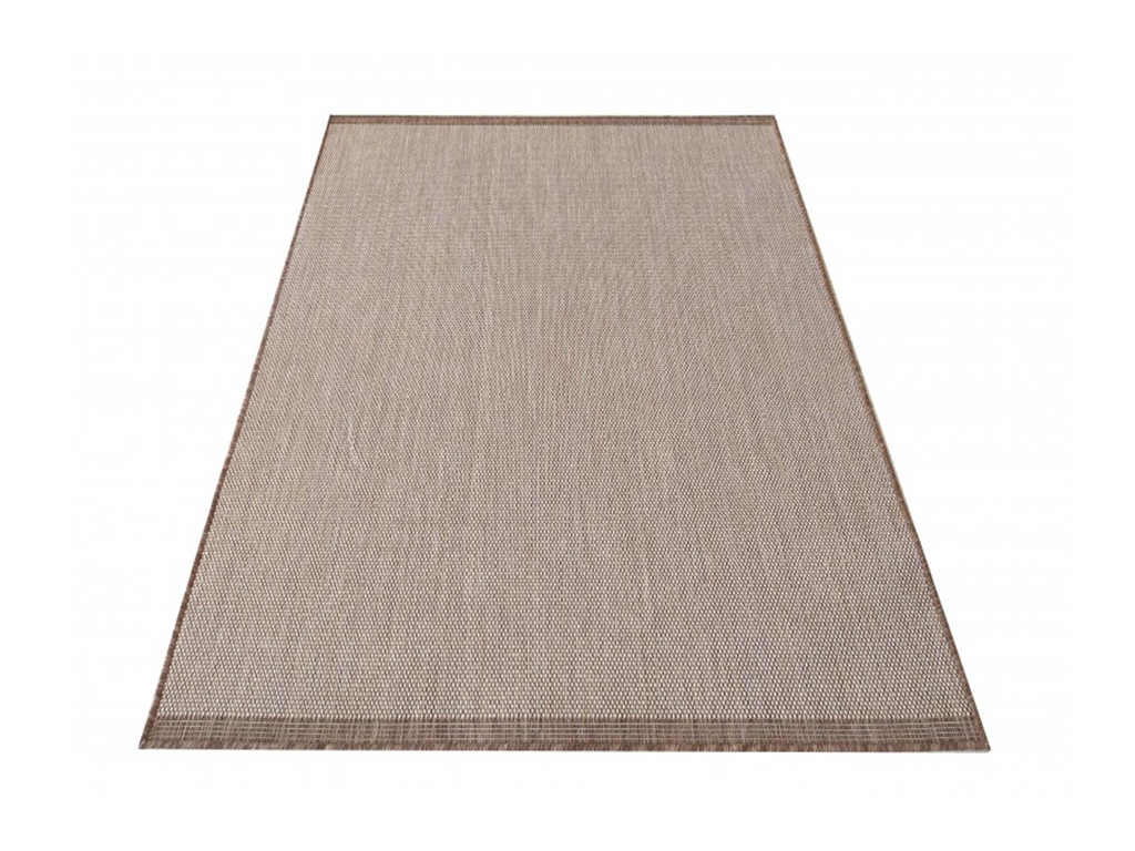 DY Hnedý obojstranný tkaný koberec Zara 14 Rozmer: 200x290 cm