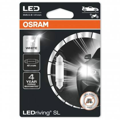 Osram LEDriving SL 6413DWP C10W 6000K 41mm blister OSRAM 6499CW
