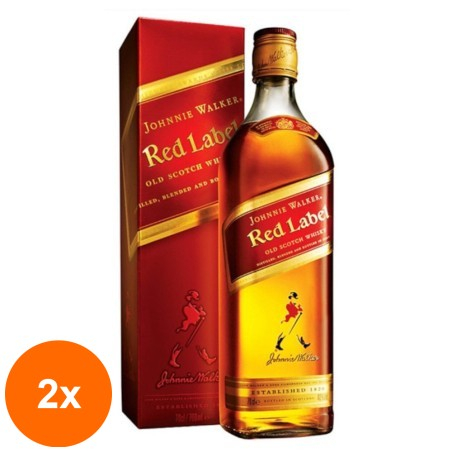 Set 2 x Whisky Johnnie Walker Red 40% Alkohol, 0,7 l...