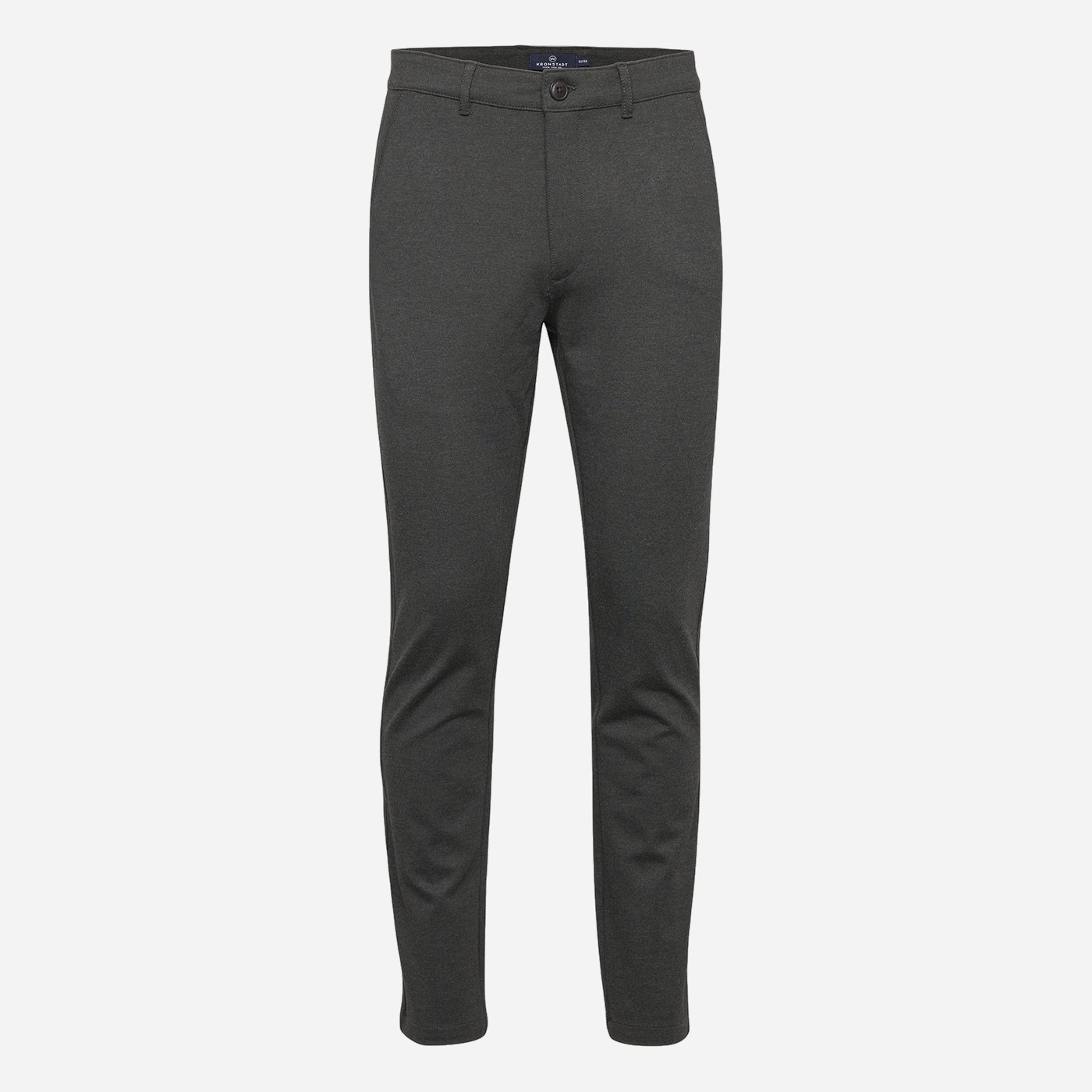 Kronstadt Gray Men's Club Trousers Size: 38, Trouser Length: Regular 32