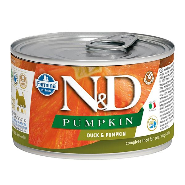 Farmina N&D dog Duck & Pumpkin konzerv 140 g
