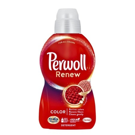 Detergent de Rufe Lichid Perwoll Renew Color, 990 ml...