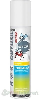 DIFFUSIL Repelent Family Spray, repelentný sprej 100ml - 100ml, hmyz