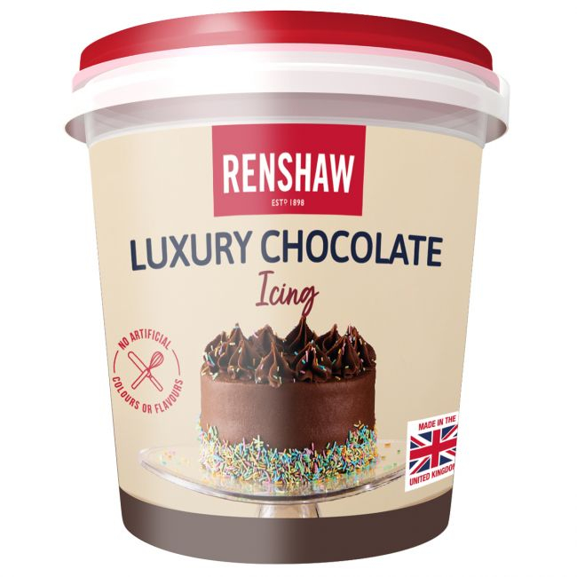 Renshaw Hotový čokoládový krém - Luxury Chocolate Icing 400 g