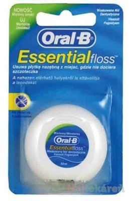 Oral-B Essential Floss vaxad tandtråd 50 m